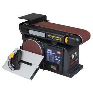 Sealey SM914 915 x 100mm Belt/150mm Disc Sander 370W/230V