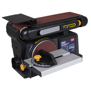 Sealey SM914 915 x 100mm Belt/150mm Disc Sander 370W/230V - additional view 4