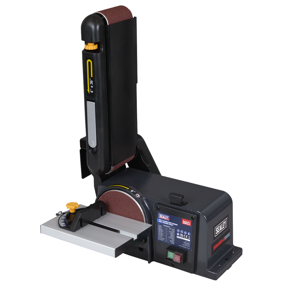 Sealey SM914 915 x 100mm Belt/150mm Disc Sander 370W/230V - additional view 7