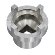 Sealey SMC21 Motorcycle Swingarm Locknut Socket 4-Pin 42mm