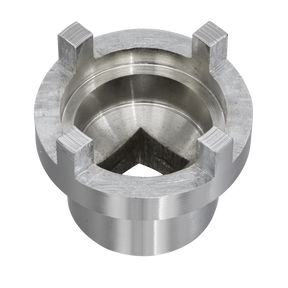 Sealey SMC21 Motorcycle Swingarm Locknut Socket 4-Pin 42mm