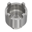 Sealey SMC23 Motorcycle Swingarm Locknut Socket 4-Pin 30mm