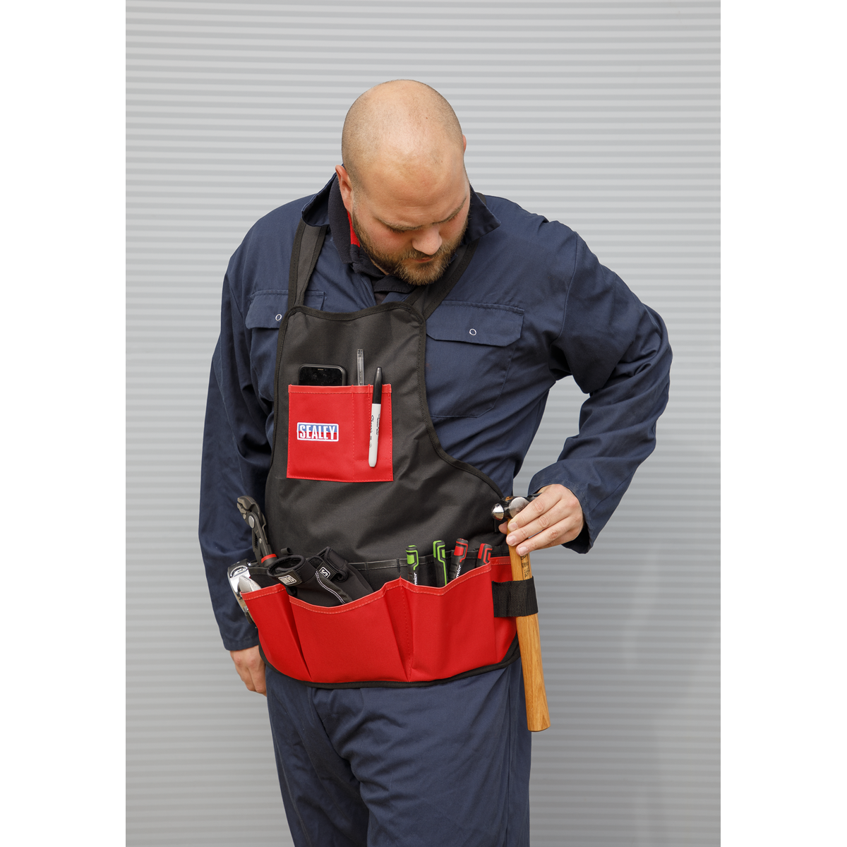 Sealey SMC44 Mechanic's Tool Apron 16-Pocket - additional view 4