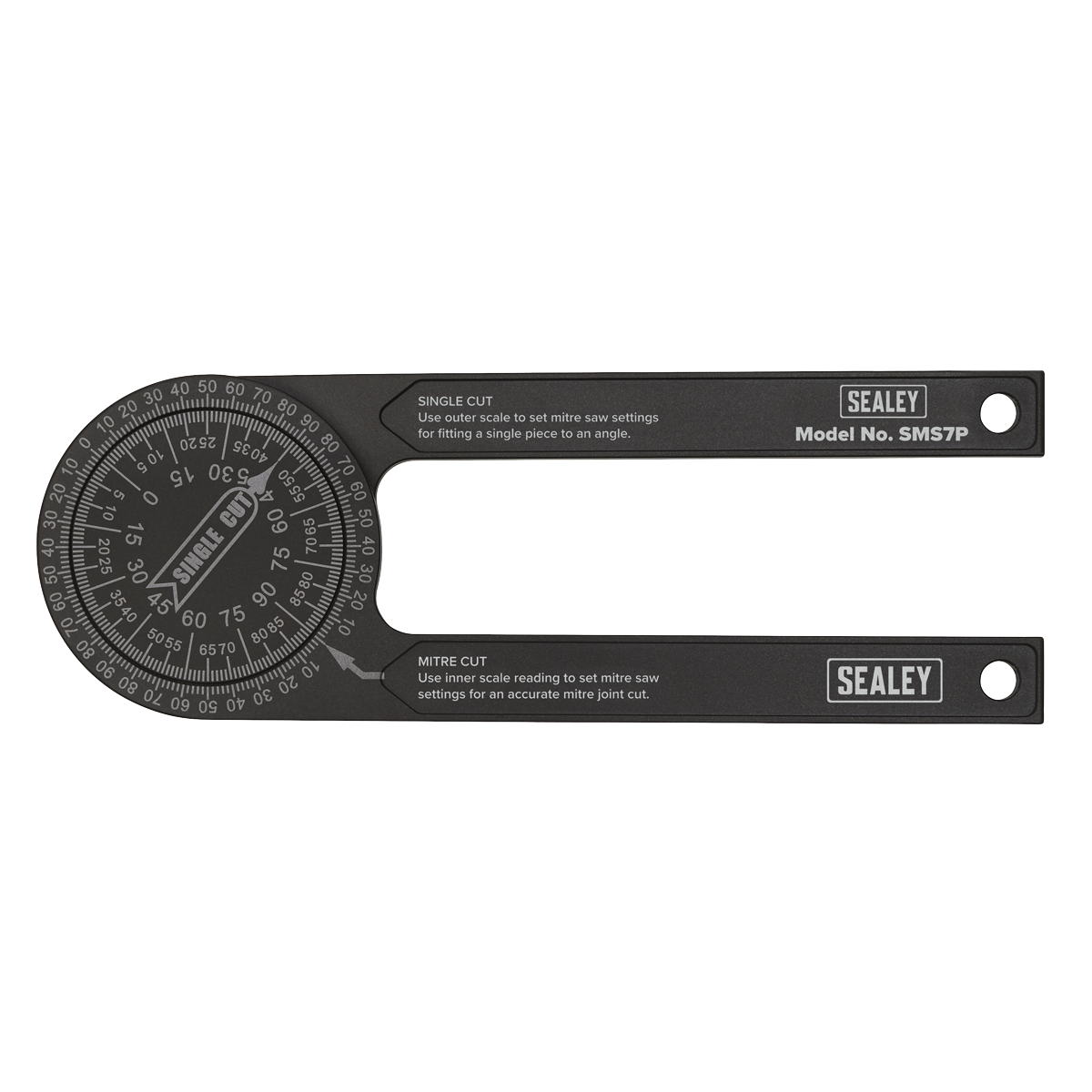 Sealey SMS7P Aluminium Mitre Saw Protractor - additional view 2
