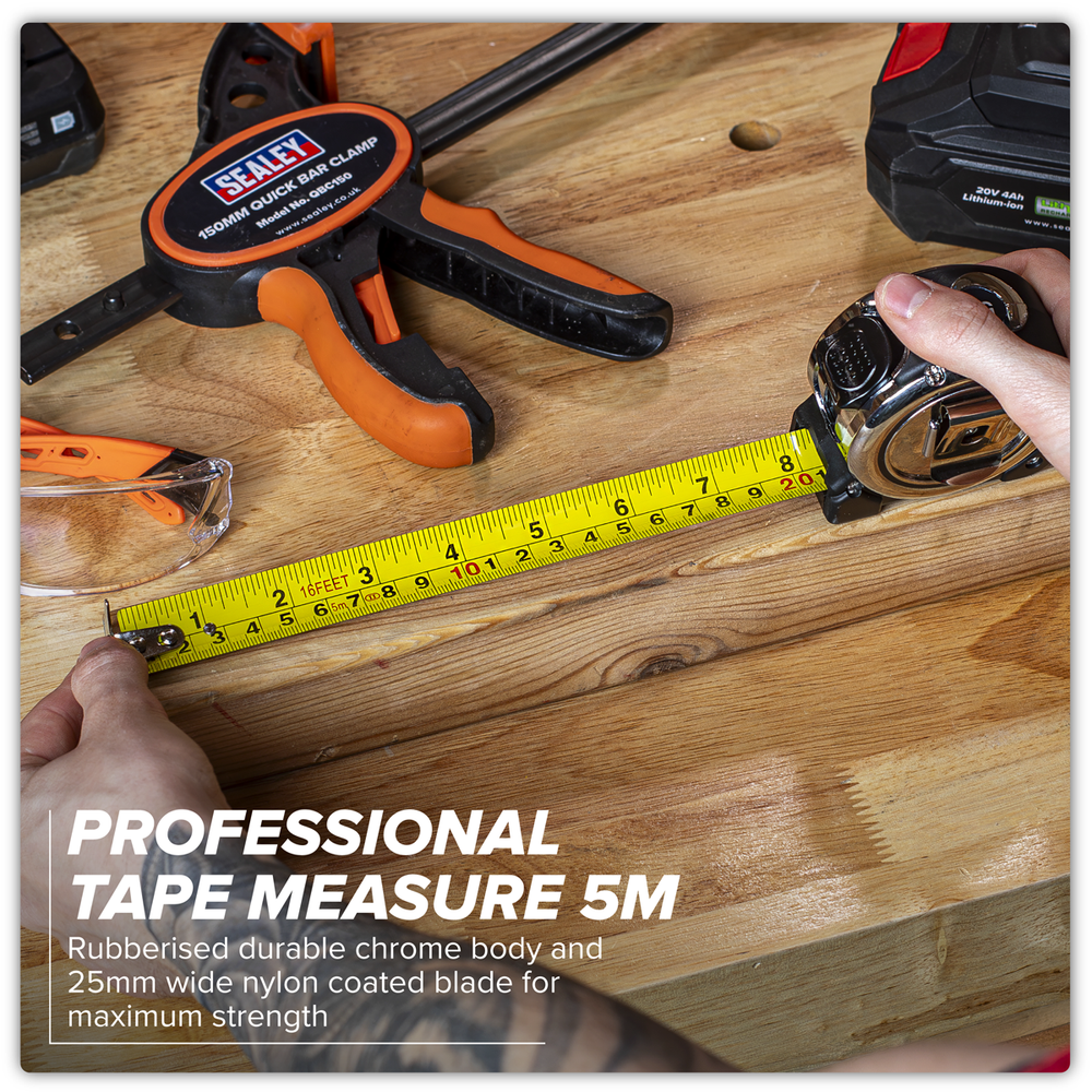 Sealey SMT5P Premier Professional Tape Measure 5m(16ft) - additional view 11