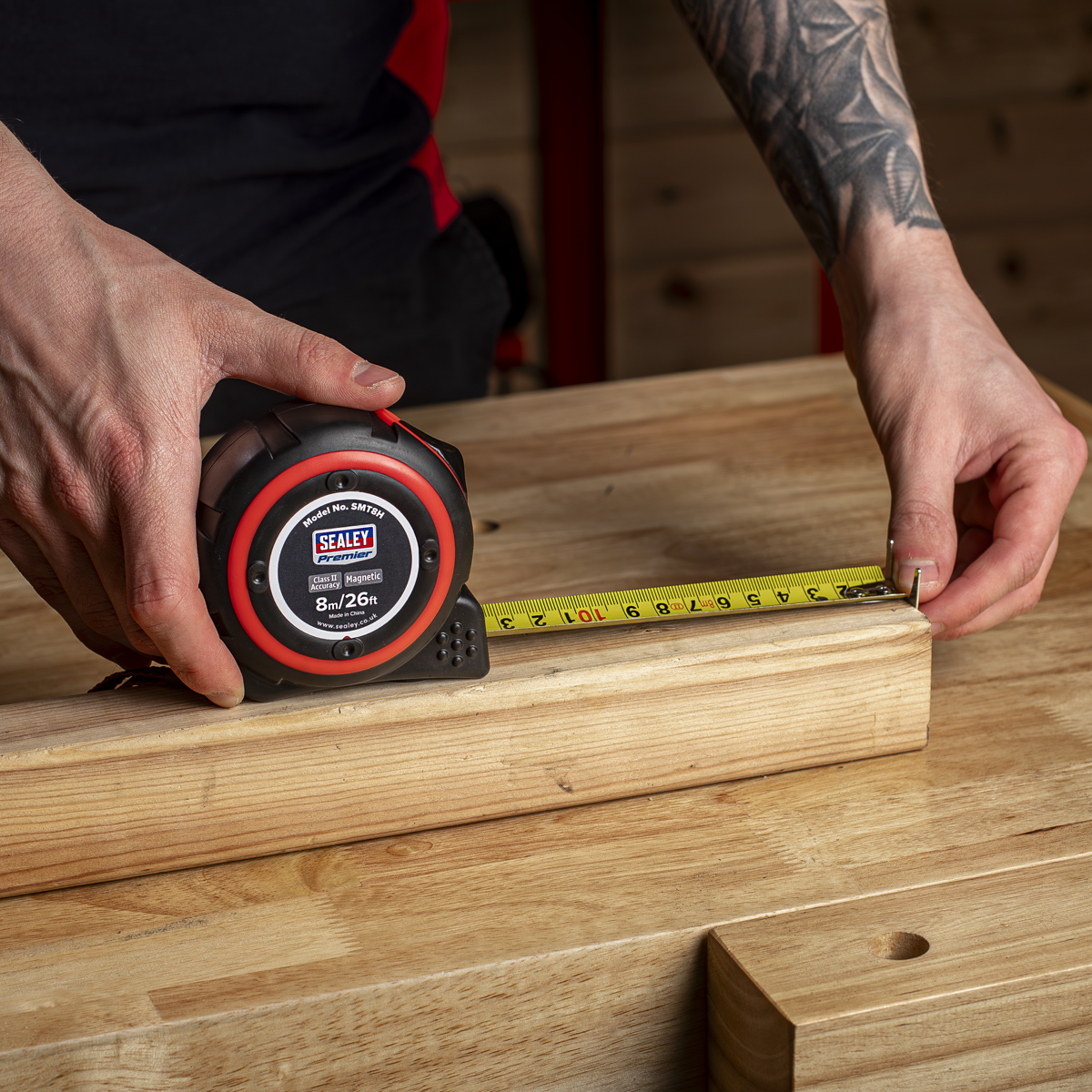 Sealey SMT8H Premier Heavy-Duty Tape Measure 8m(26ft) - additional view 6