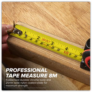 Sealey SMT8H Premier Heavy-Duty Tape Measure 8m(26ft) - additional view 13