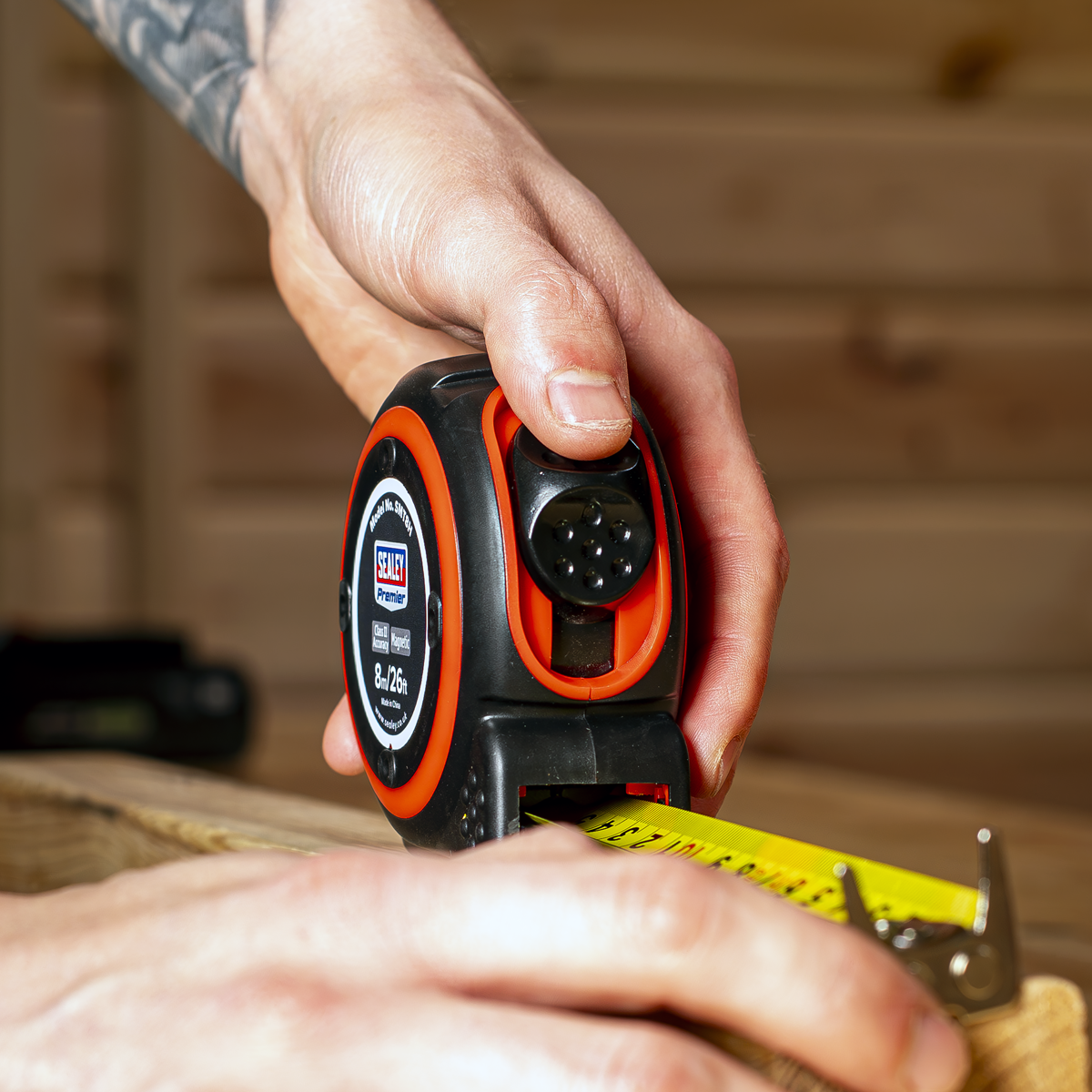 Sealey SMT8H Premier Heavy-Duty Tape Measure 8m(26ft) - additional view 8