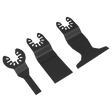 Sealey SMTC3 Multi-Tool Universal Cutting Blade Set 3pc