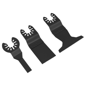 Sealey SMTC3 Multi-Tool Universal Cutting Blade Set 3pc
