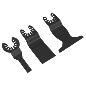 Sealey SMTC3 Multi-Tool Universal Cutting Blade Set 3pc
