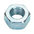 Sealey SN12 Zinc Plated Steel Nut M12, DIN 934 - Pack of 25