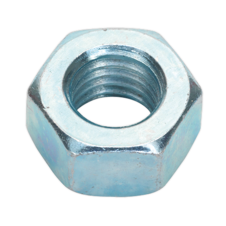 Sealey SN12 Zinc Plated Steel Nut M12, DIN 934 - Pack of 25