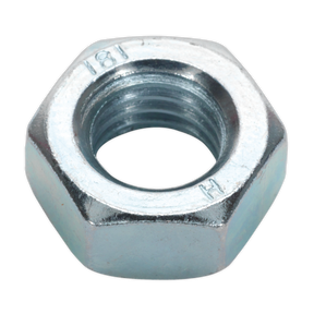 Sealey SN14 Zinc Plated Steel Nut M14, DIN 934 - Pack of 25