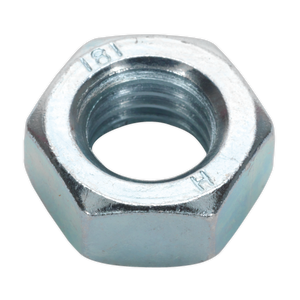 Sealey SN14 Zinc Plated Steel Nut M14, DIN 934 - Pack of 25