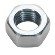 Sealey SN16 Zinc Plated Steel Nut M16, DIN 934 - Pack of 25
