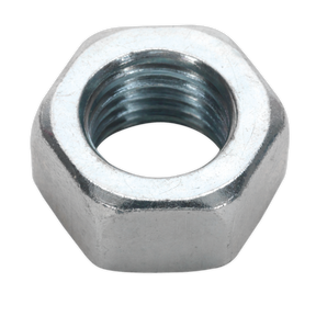 Sealey SN16 Zinc Plated Steel Nut M16, DIN 934 - Pack of 25