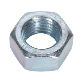 Sealey SN24 Zinc Plated Steel Nut M24, DIN 934 - Pack of 5
