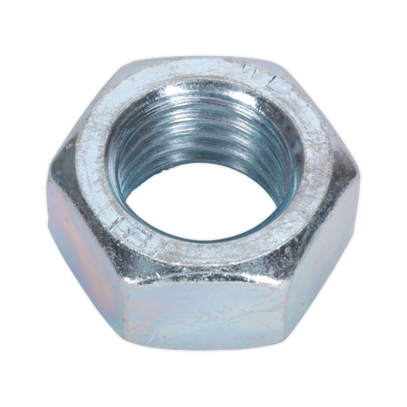 Sealey SN24 Zinc Plated Steel Nut M24, DIN 934 - Pack of 5