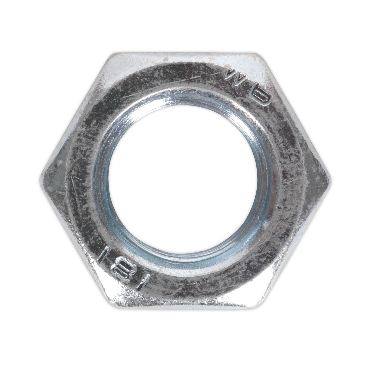 Sealey SN24 Zinc Plated Steel Nut M24, DIN 934 - Pack of 5 - additional view 3