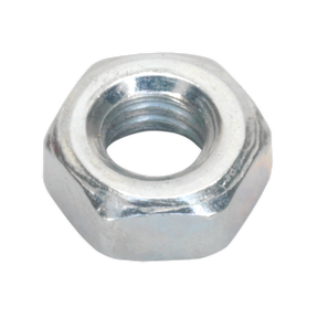 Sealey SN4 Zinc Plated Steel Nut M4, DIN 934 - Pack of 100