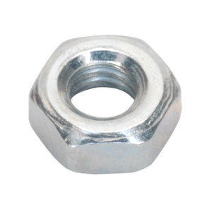 Sealey SN4 Zinc Plated Steel Nut M4, DIN 934 - Pack of 100