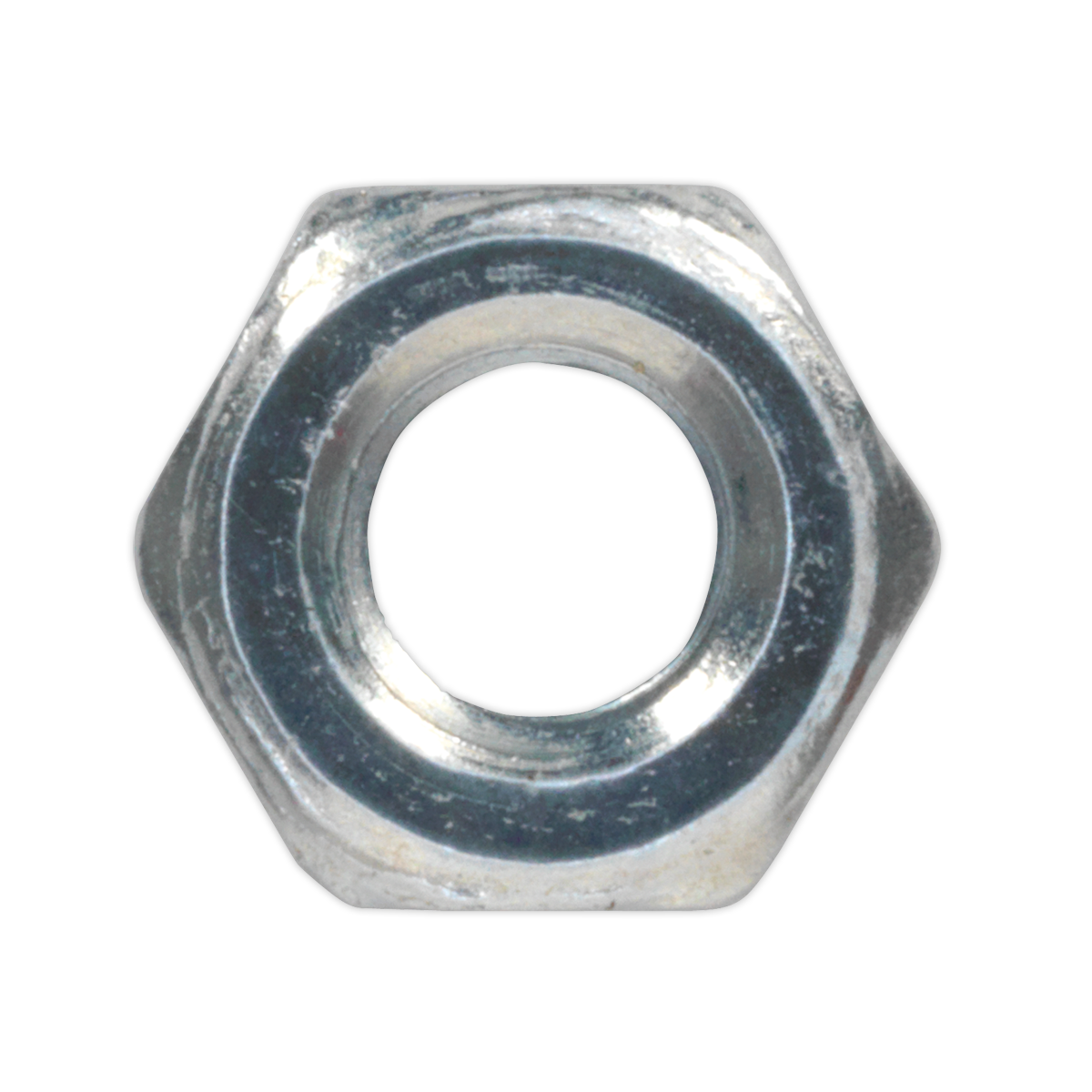 Sealey SN4 Zinc Plated Steel Nut M4, DIN 934 - Pack of 100 - additional view 3
