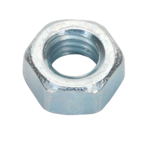Sealey SN5 Zinc Plated Steel Nut M5, DIN 934 - Pack of 100