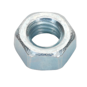 Sealey SN5 Zinc Plated Steel Nut M5, DIN 934 - Pack of 100