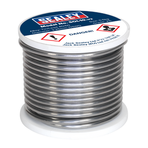 Sealey SOL10 Quick Flow Solder Wire 3.25mm/10SWG 0.5kg Reel - additional view 2