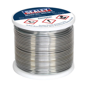 Sealey SOL16 Quick Flow Solder Wire 1.6mm/16SWG 0.5kg Reel - additional view 2