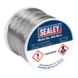 Sealey SOL18 Quick Flow Solder Wire 1.2mm/18SWG 0.5kg Reel