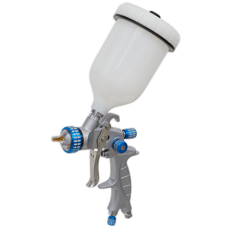 Sealey SP01 Premier Professional SP Gravity Feed Spray Gun 1.4mm Set-Up