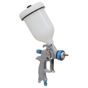Sealey SP01 Premier Professional SP Gravity Feed Spray Gun 1.4mm Set-Up - additional view 2