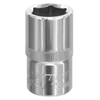 Sealey SP1215 Premier Fully Polished Socket 1/2"Sq Drive 15mm