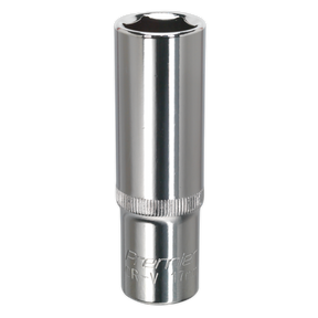 Sealey SP1217D Premier Fully Polished Deep Socket 1/2"Sq Drive 17mm