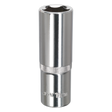 Sealey SP1218D Premier Fully Polished Deep Socket 1/2"Sq Drive 18mm