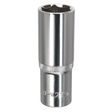 Sealey SP1221D Premier Fully Polished Deep Socket 1/2"Sq Drive 21mm