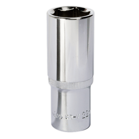 Sealey SP1222D Premier Fully Polished Deep Socket 1/2"Sq Drive 22mm