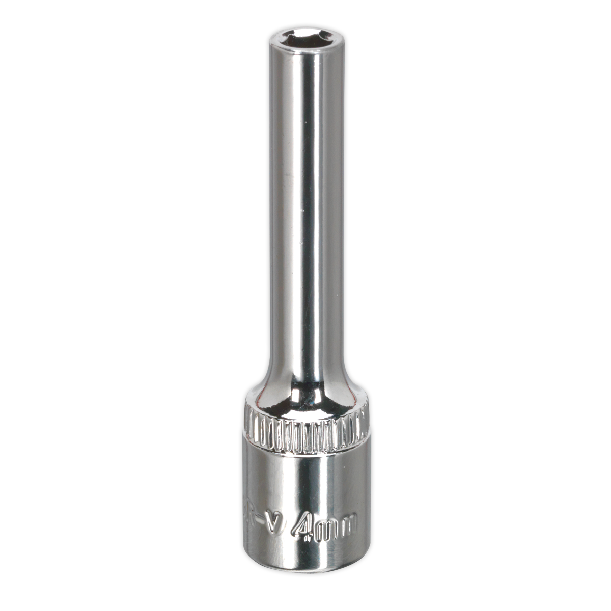 Sealey SP1404D Premier Fully Polished Deep Socket 1/4"Sq Drive 4mm