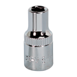 Sealey SP1405 Premier Fully Polished Socket 1/4"Sq Drive 5mm