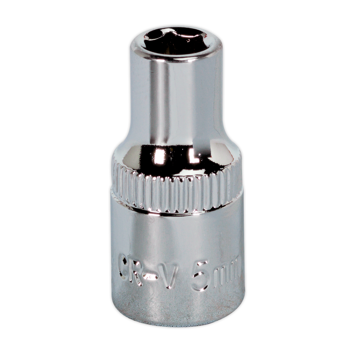 Sealey SP1405 Premier Fully Polished Socket 1/4"Sq Drive 5mm