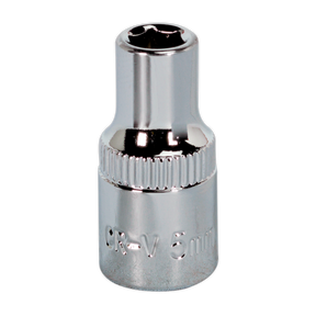 Sealey SP1405 Premier Fully Polished Socket 1/4"Sq Drive 5mm
