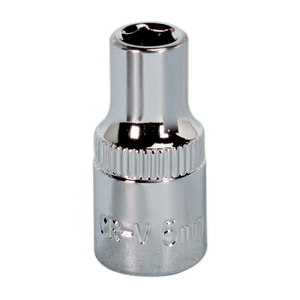 Sealey SP1405 Premier Fully Polished Socket 1/4"Sq Drive 5mm