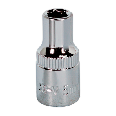 Sealey SP1405 Premier Fully Polished Socket 1/4"Sq Drive 5mm