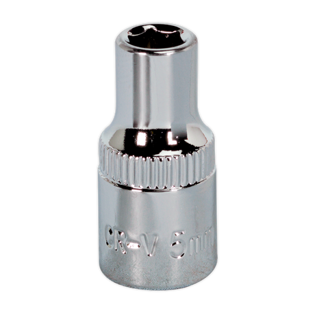 Sealey SP1405 Premier Fully Polished Socket 1/4"Sq Drive 5mm
