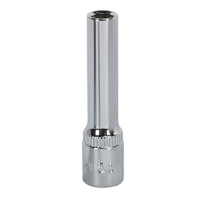 Sealey SP14055D Premier Fully Polished Deep Socket 1/4"Sq Drive 5.5mm