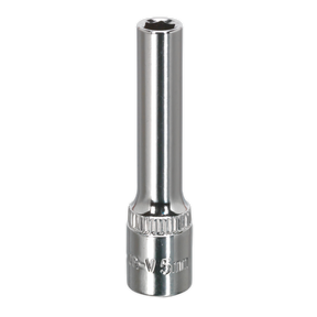 Sealey SP1405D Premier Fully Polished Deep Socket 1/4"Sq Drive 5mm