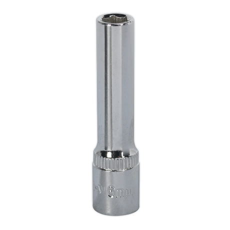 Sealey SP1406D Premier Fully Polished Deep Socket 1/4"Sq Drive 6mm