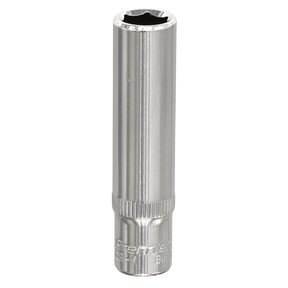 Sealey SP1408D Premier Fully Polished Deep Socket 1/4"Sq Drive 8mm